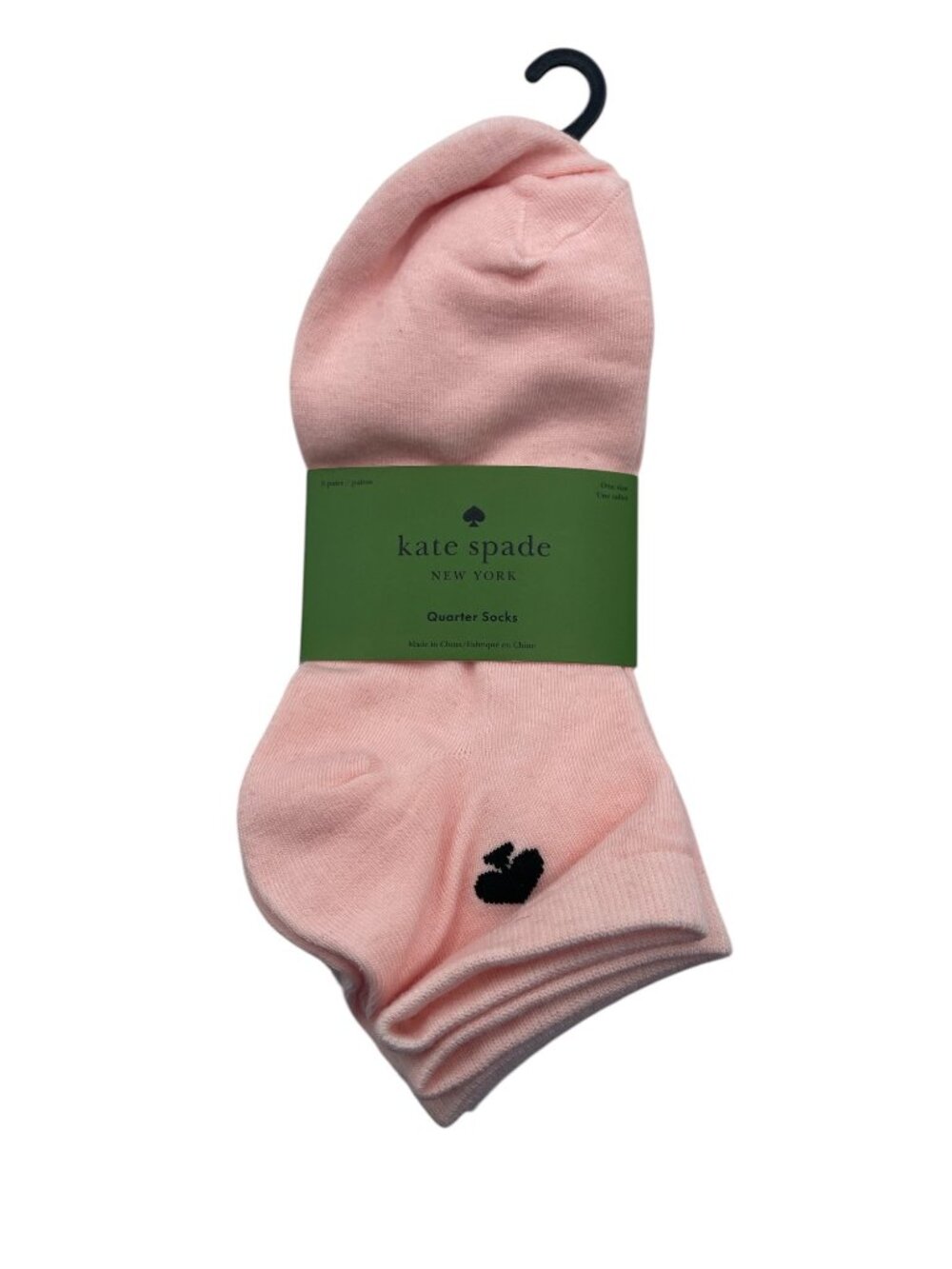 Kate Spade New York Women's Quarter Pink, Beige, Cream Socks One Size 6 Pairs